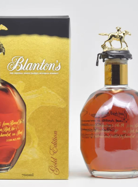 进口洋酒 Blanton's Gold美国波兰顿金标波旁威士忌700ml行货