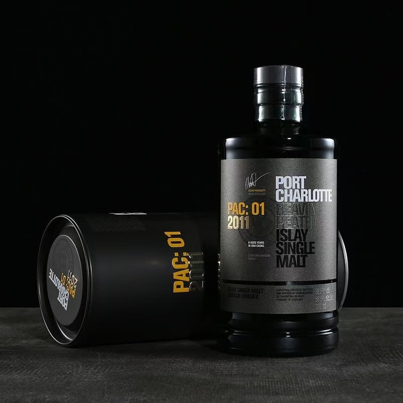 行货 布赫拉迪波夏PAC2011 波夏橡木桶探索系列-11版重泥煤威士忌