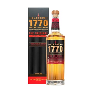 格拉斯哥1770经典单一麦芽威士忌洋酒GLASGOW礼盒正品行货烈酒