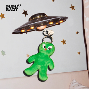 奶噗噗原创毛绒玩具挂件可爱外星人玩偶鸭子钥匙扣搞怪风公仔