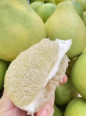 水晶柚冰糖药柚沙田柚金柚水果新鲜密柚白心土柚子小柚梅州特产