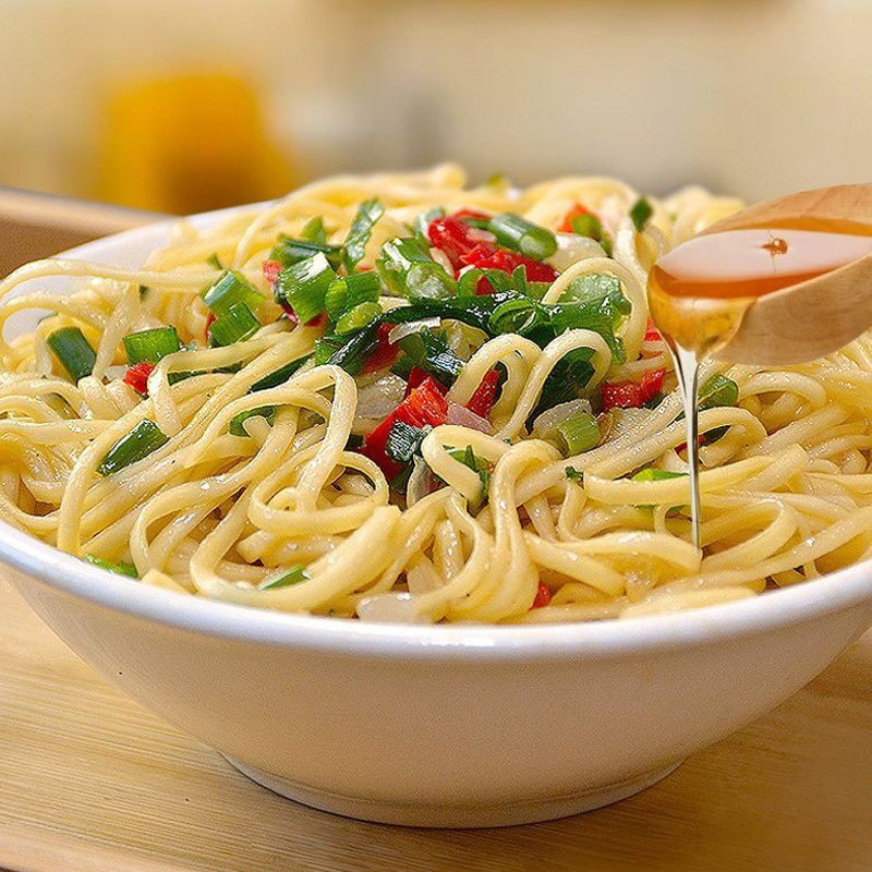 8斤梅县腌面 梅州客家特产梅县手工晒面早餐生面饼碱面条礼盒装