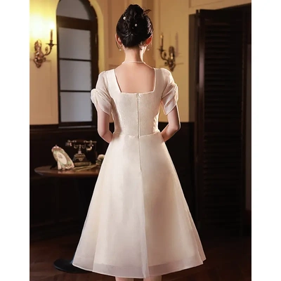 晚礼服裙女高级感轻奢小众高端