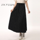 小个子国风中长款 金苑新中式 改良马面裙2024夏新款 半身裙B241102