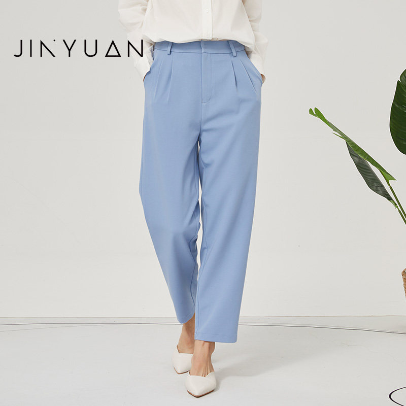 金苑休闲长裤女春季新款时尚气质宽松直筒小西裤子女C221101,女装/女士精品,休闲裤,淘宝优惠券,粉丝福利购,淘宝优惠卷