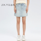 金苑牛仔短裙女2025夏季 新款 高腰简约休闲百搭A字裙子B252123