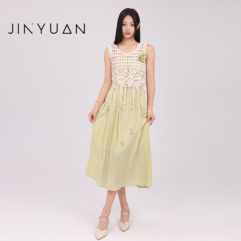 金苑连衣裙两件套套装