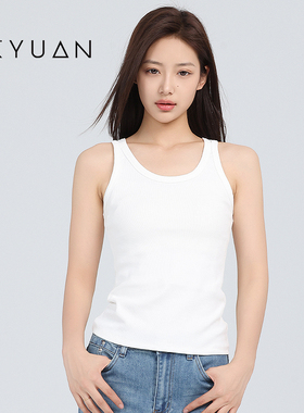 金苑背心女2025夏季新款修身显瘦打底上衣别致内搭F252112