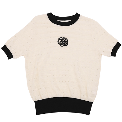 金苑夏季新款撞色上衣时尚T恤