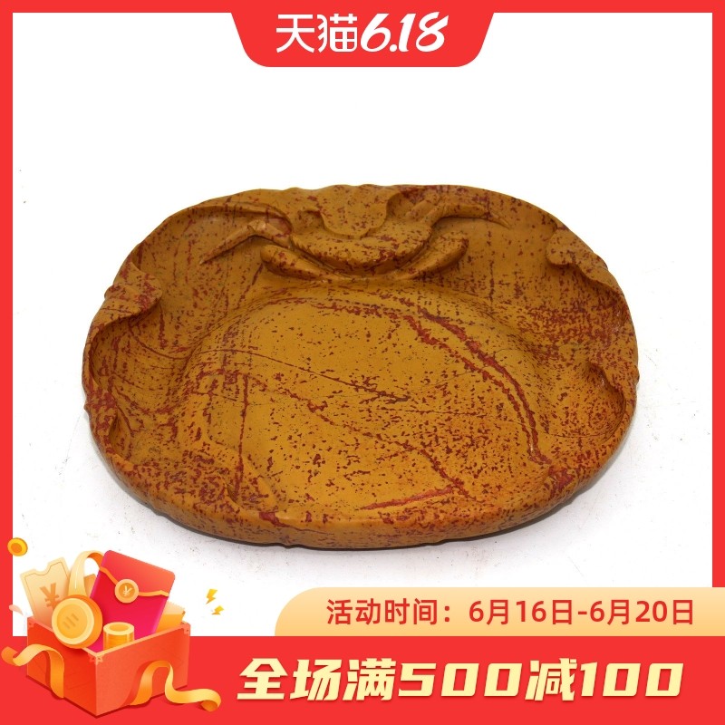 手工雕刻红丝砚红丝春秋