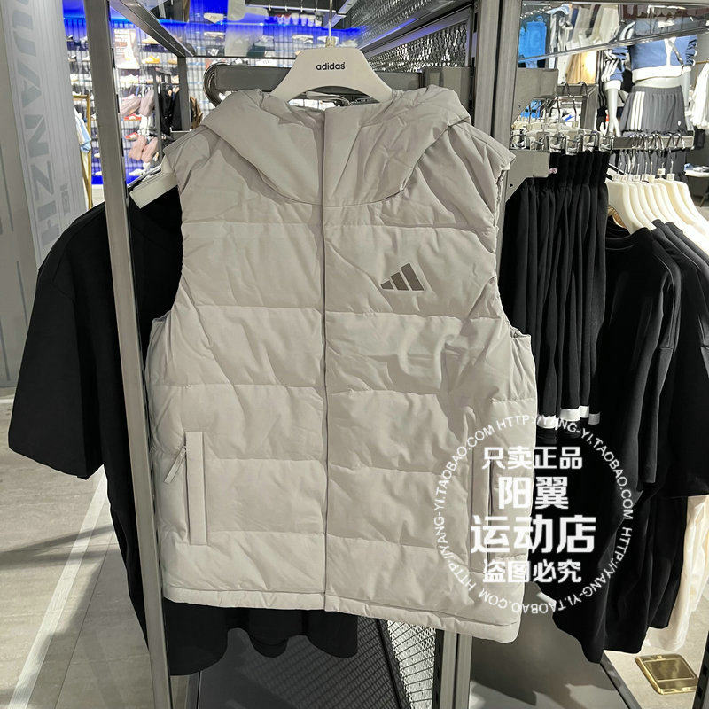 阿迪达斯 Adidas 2025年冬季 男子 羽绒马甲 KH3996