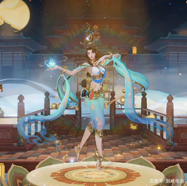 王者荣耀,貂蝉传说皮肤,遇见胡旋