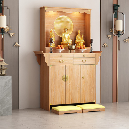 实木佛龛神龛柜佛柜财神爷佛台家用供桌香案供神柜神龛神台佛堂柜