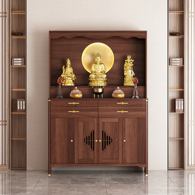 新中式实木佛龛供桌佛柜供奉台