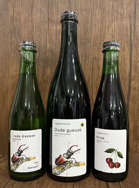 大头精酿 比利时净苑老贵兹 老克里克水果兰比克啤酒 375/750ml