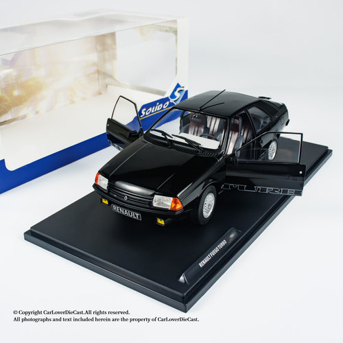 Solido 1:18 雷诺 RENAULT Fuego Turbo 黑色 1980 合金汽车模型
