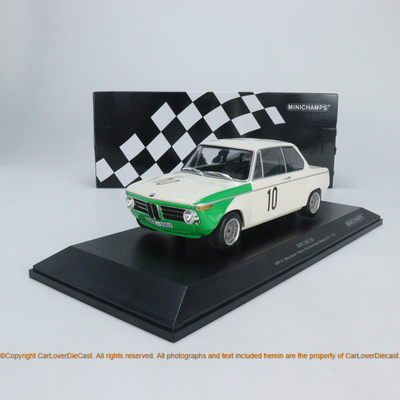 MINICHAMPS 1:18 宝马 2002 TIK 全封闭合金摆件收藏 汽车模型