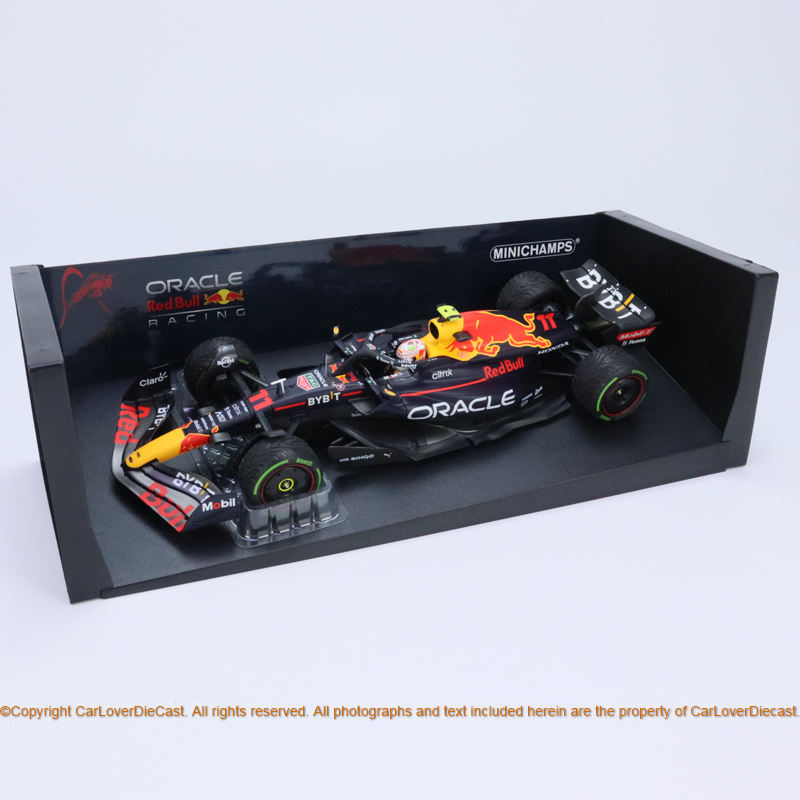 迷你切1:18 红牛F1 RACING RB18 日本站第二名 汽车模型合金摆件