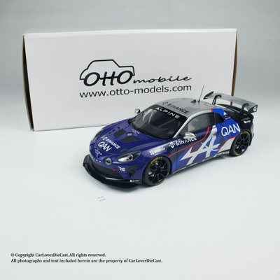 OttO 1:18 阿尔派 A110 GT4 EVO 汽车模型摆件