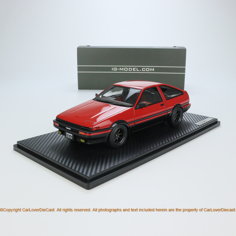 IG 1:18 丰田 Sprinter Trueno 3Dr GT Apex AE86 汽车模型