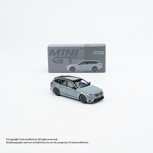 MINIGT 1:64 宝马 BMW M5 Touring G99 布鲁克林灰 合金汽车模型