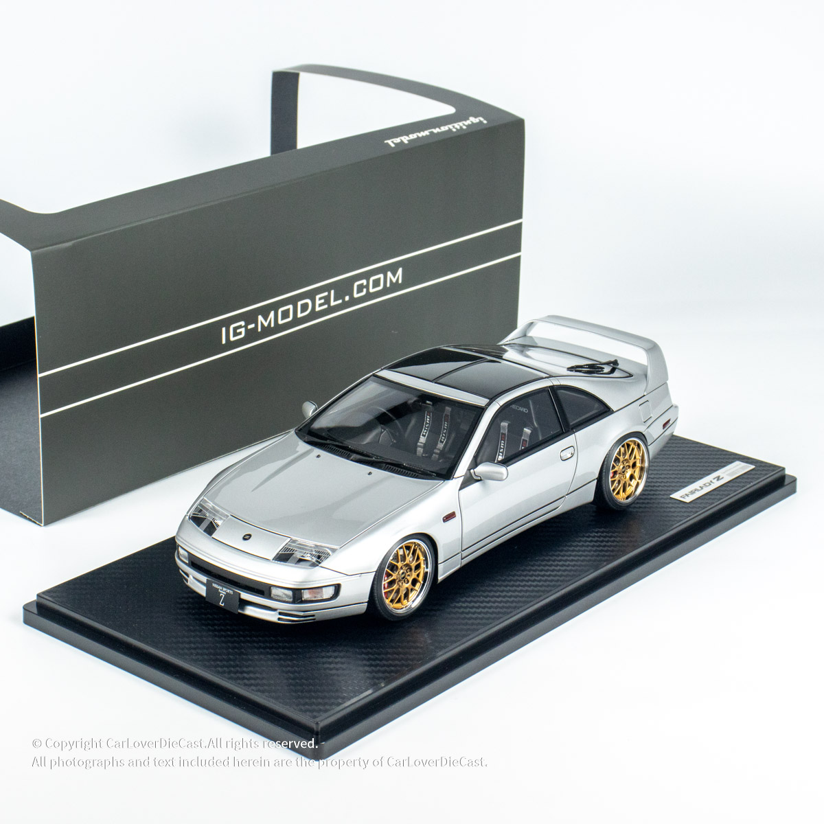 IG 1:18 日产 Nissan Fairlady Z (Z32) 2by2 汽车模型 现货