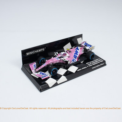 迷你切 1:43 BWT RACING POINT F1 TEAM MERCEDES RP20 汽车模型