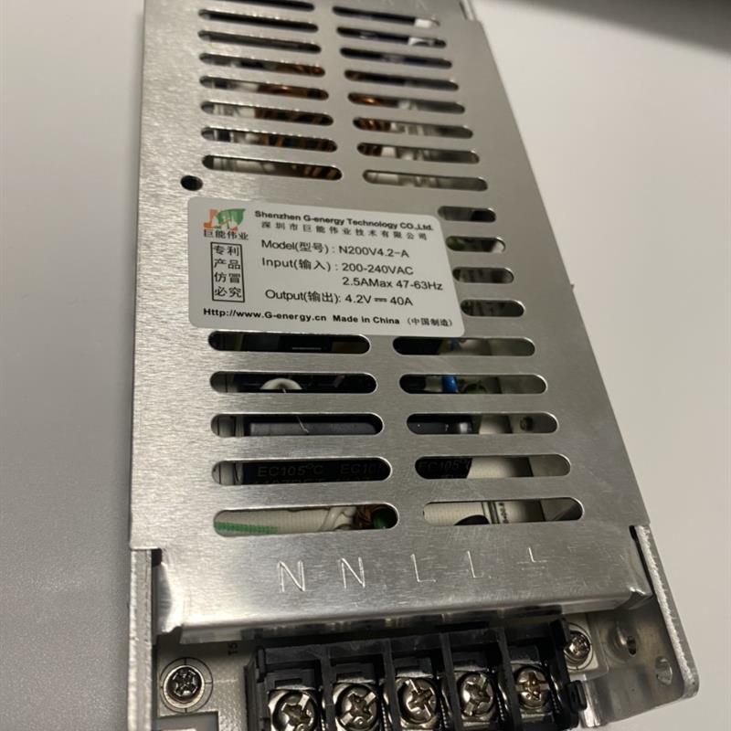 巨能伟业电源N200V4.2-A 4.2V40A全彩LED节能显示屏超薄电源