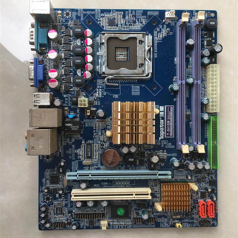 顶星T-G41GM 支持775针 DDR3主板