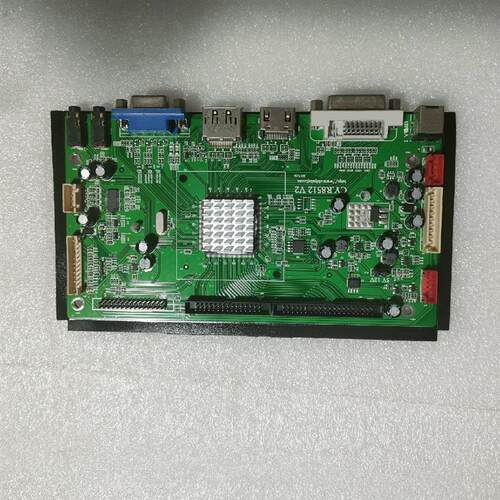 2K 2560*1600 EDP/LVDS液晶屏转DVI VGA HDMI DP驱动板180度旋转