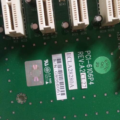 原装研祥工业底板 PCI-6106P4  REV:A2 全PCI槽底板 支持AT和AT