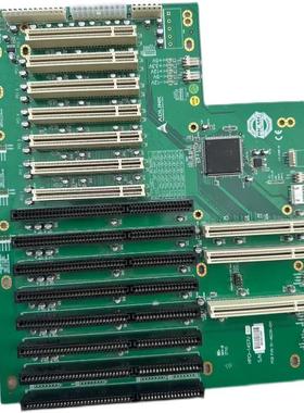 现货  凌华工控底板HPCI-14S7U 15-46239-0A10工业底板7个PCI