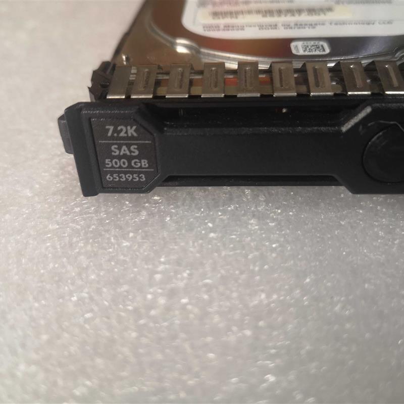 HP 原装 508009-001 507610-B21 653953-001 500G7.2K 2.5SAS