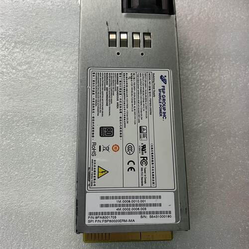 浪潮 NF5460M4 NF8480 M4 800W 服务器电源 全汉 FSP800-20ERM