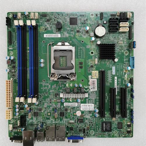 超微 X10SLL+F  X11SSM-F 单路服务器主板 LGA1150 1151
