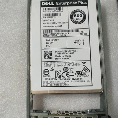戴尔 V1R9K Dell Compellent 800GB 固态 2.5   12Gbps SAS SSD