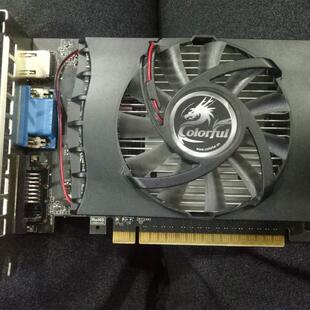 七彩虹显卡 GT730 K 2GD5冲新 黄金版 灵动鲨 白金版秒GT650 1GD5