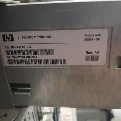 508563-001惠普原装EVA6400/EVA8400存储控制器面板显示屏现货
