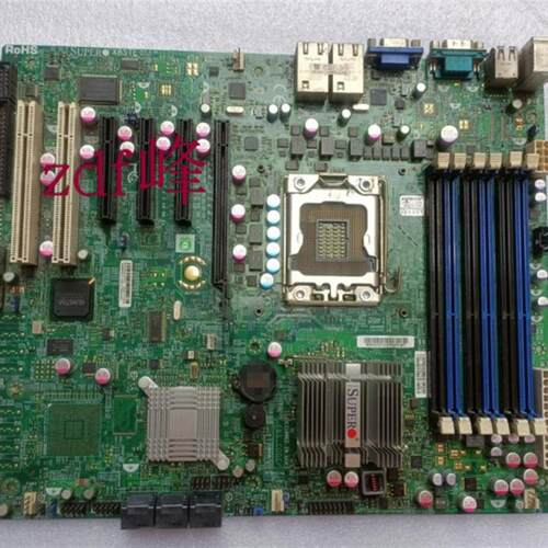 超微 X8STE REV 2.00单路服务器电脑主板 X58芯片组支持1366针 现