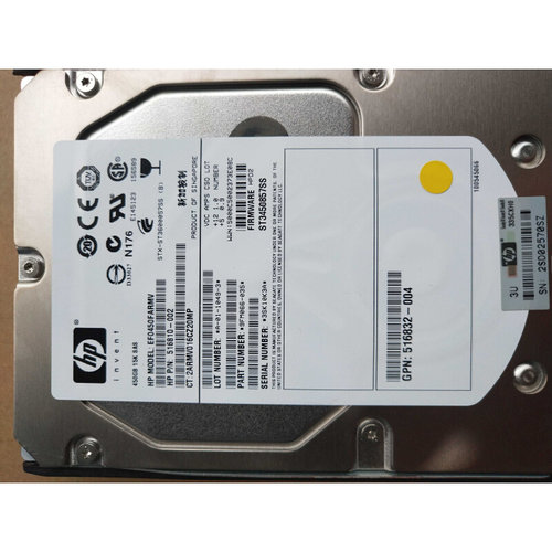 HP 450G 15K SAS服务器硬盘ST3450857SS 480528-002 454274-001