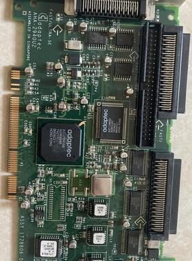 adapte AHA-2940U2/AHA-2940 双通道PCI-SCSI卡,外置50针