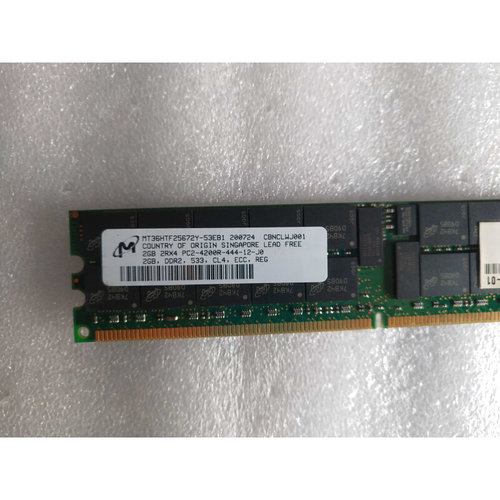 SUN T2000 370-6209 2G 2Rx4 PC2-4200R-444-12-J0 DDR2 533内存