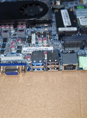 超薄MINI 1037U嵌入式ITX-N1037T-2CU3 12V 千兆USB3.0主板 MSATA