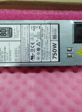 Dell 6W2PW PowerEdge R520 R620 R720 R820 T420 T620 750W电源