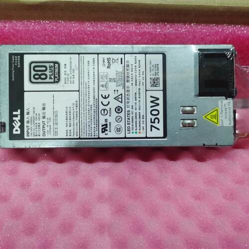 Dell 6W2PW PowerEdge R520 R620 R720 R820 T420 T620 750W电源