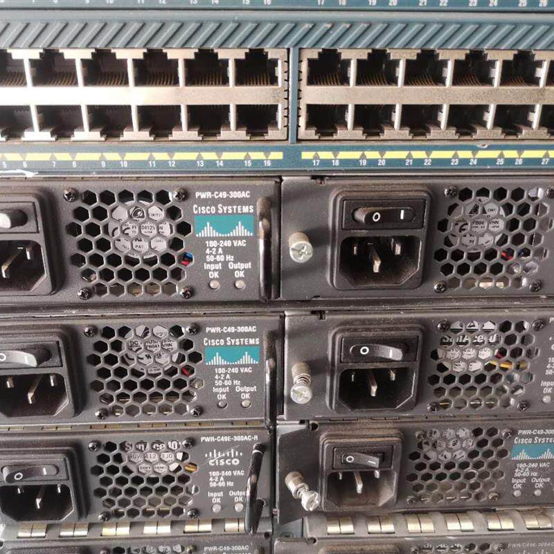 Cisco/思科 WS-C4948-10GE-S 48千兆 2口万兆交换机 双电源 现货