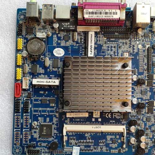 DL-J1802CE V1.1 J1800集成CPU双屏触摸屏一体台式机电脑主板DDR3
