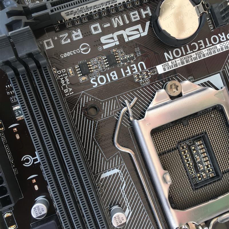 Asus/华硕 H81M-D R2.0主板支持1150针 DDR3内存拆机测试发货