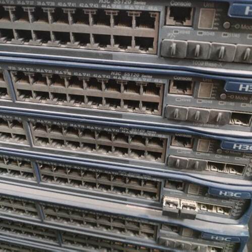 二手H3CS5120 24口48口VLAN扩WAN端口隔离三层网管型全千兆交换机