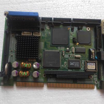 日本住友 AS-3260 REV.B ISA半长卡集成CPU 电脑注塑机主板实物图